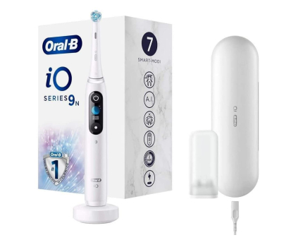 Szczoteczka elektryczna Oral-B Szczoteczka magnetyczna iO9 (biała)